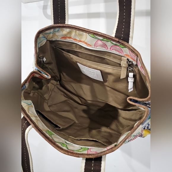 Coach Legacy Limited Edition Hampton Weekend Patchwork Tote - early 2000's - Picture 7 of 7